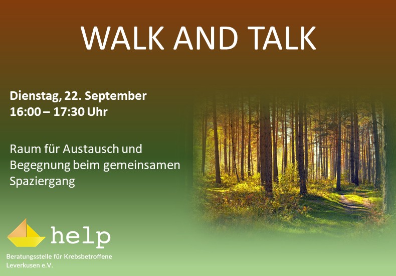 Walk & Talk – Gemeinsam ins Gespräch kommen